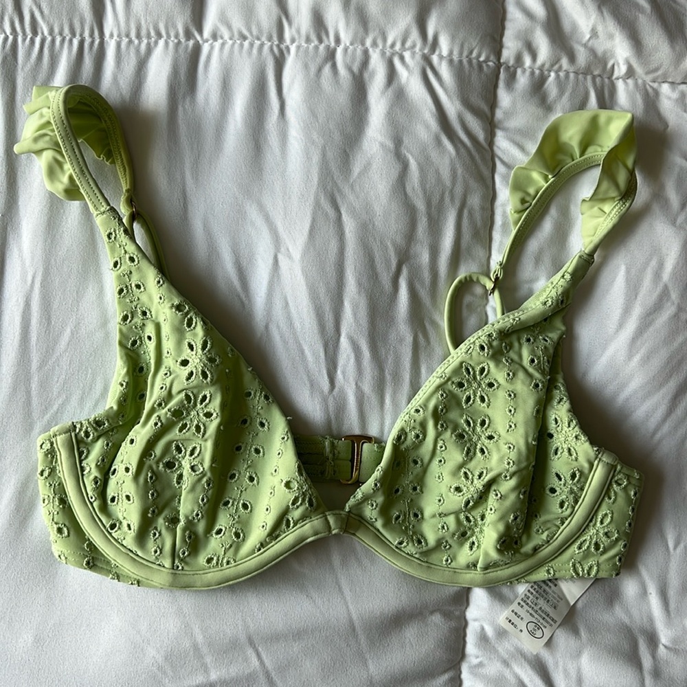 Hollister eyelet swim top